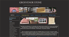 Desktop Screenshot of grosvenorstone.co.uk