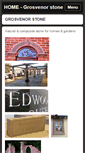 Mobile Screenshot of grosvenorstone.co.uk